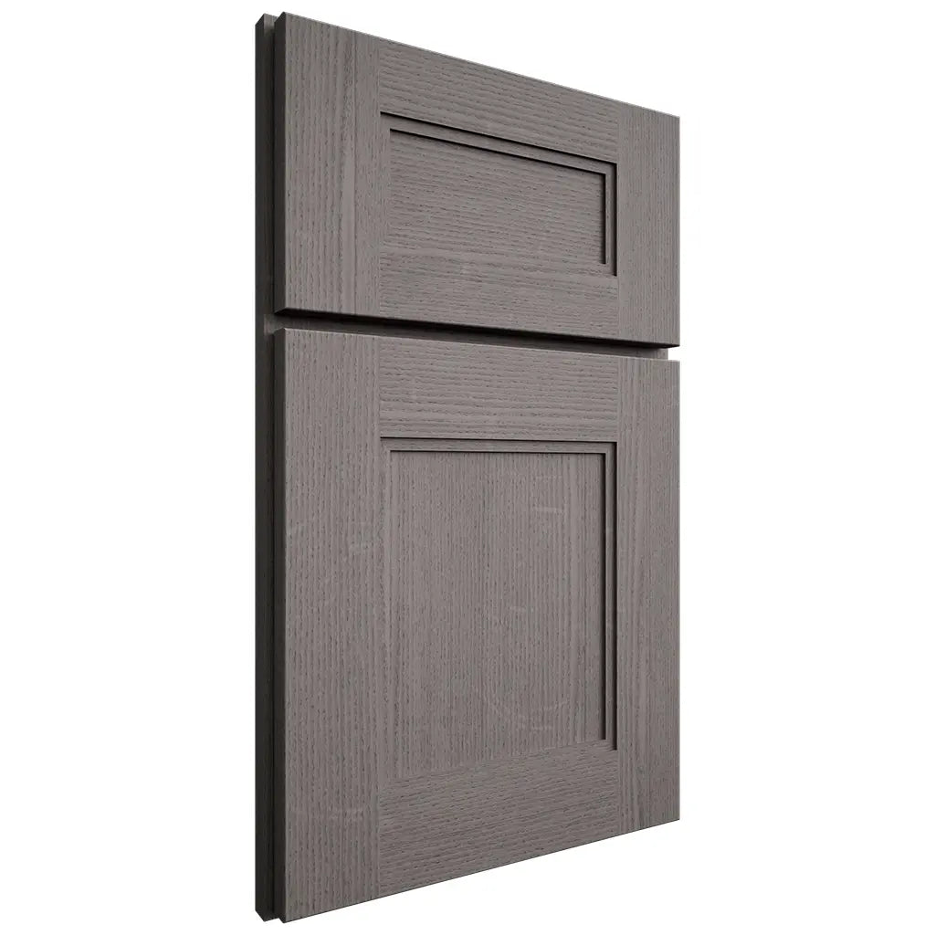 Shiloh Cabinetry Full Overlay Tahoe White Oak Quarter Sawn Flagstone Door