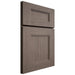 Shiloh Cabinetry Full Overlay Tahoe White Oak Rift Cut Clay Door