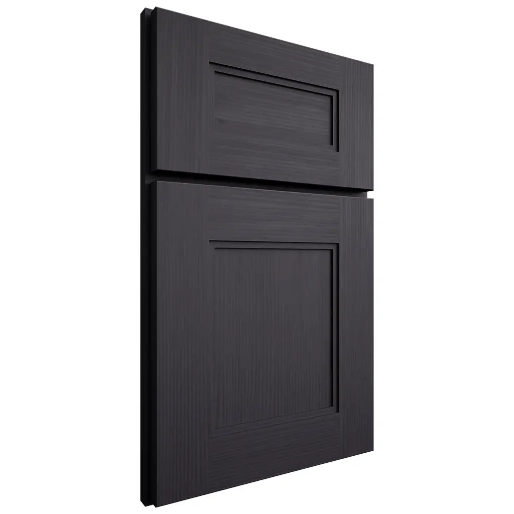 Shiloh Cabinetry Full Overlay Tahoe White Oak Rift Cut Harbor Door