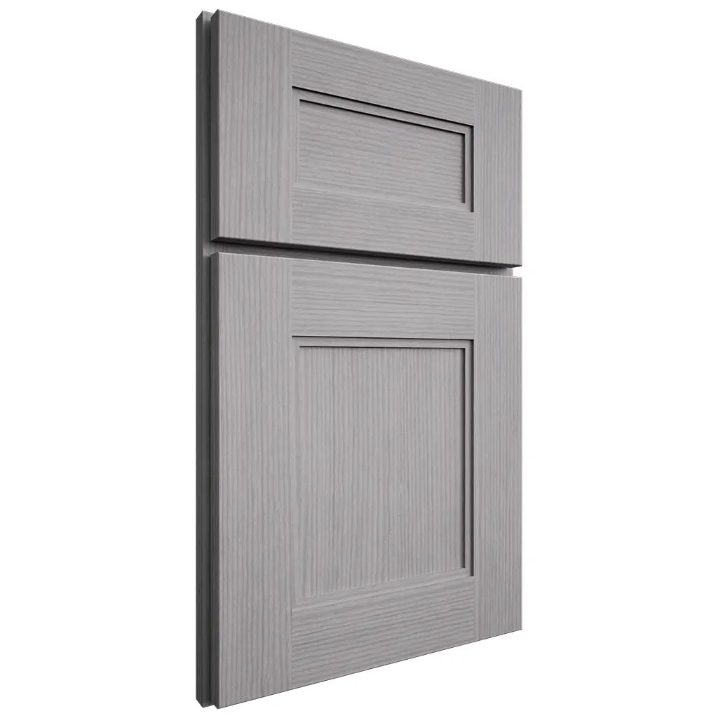 Shiloh Cabinetry Full Overlay Tahoe White Oak Rift Cut Stratus Door