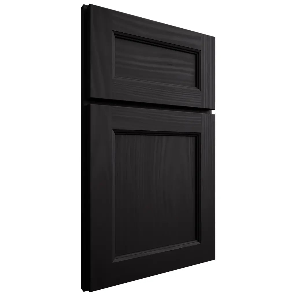 Shiloh Cabinetry Full Overlay Ward Cherry Plain Cut Espresso Door