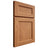 Shiloh Cabinetry Full Overlay Ward Cherry Plain Cut Medium Door