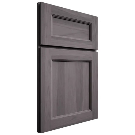 Shiloh Cabinetry Full Overlay Ward Hickory Plain Cut Cadet Door