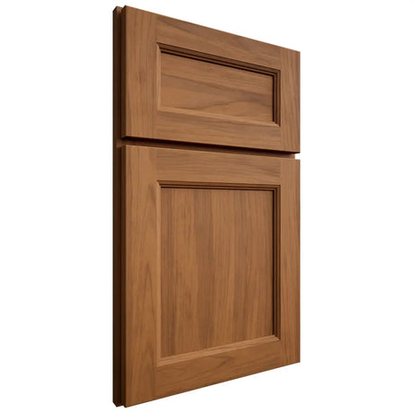 Shiloh Cabinetry Full Overlay Ward Hickory Plain Cut Chestnut Door