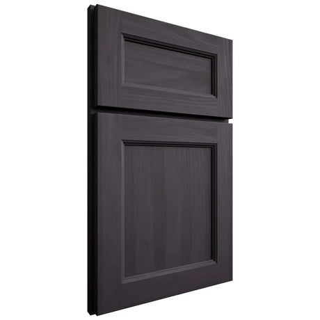 Shiloh Cabinetry Full Overlay Ward Hickory Plain Cut Harbor Door