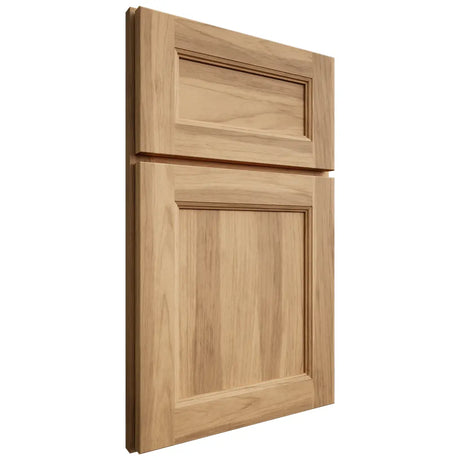 Shiloh Cabinetry Full Overlay Ward Hickory Plain Cut Natural Door