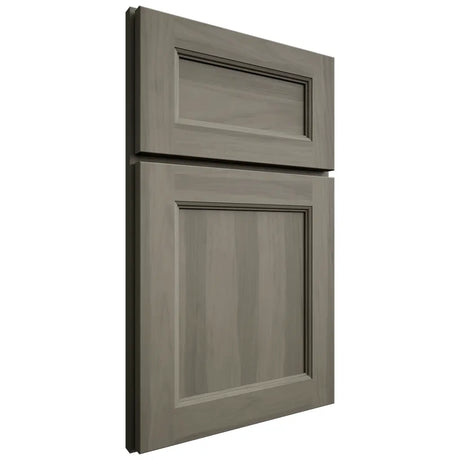 Shiloh Cabinetry Full Overlay Ward Hickory Plain Cut Thyme Door