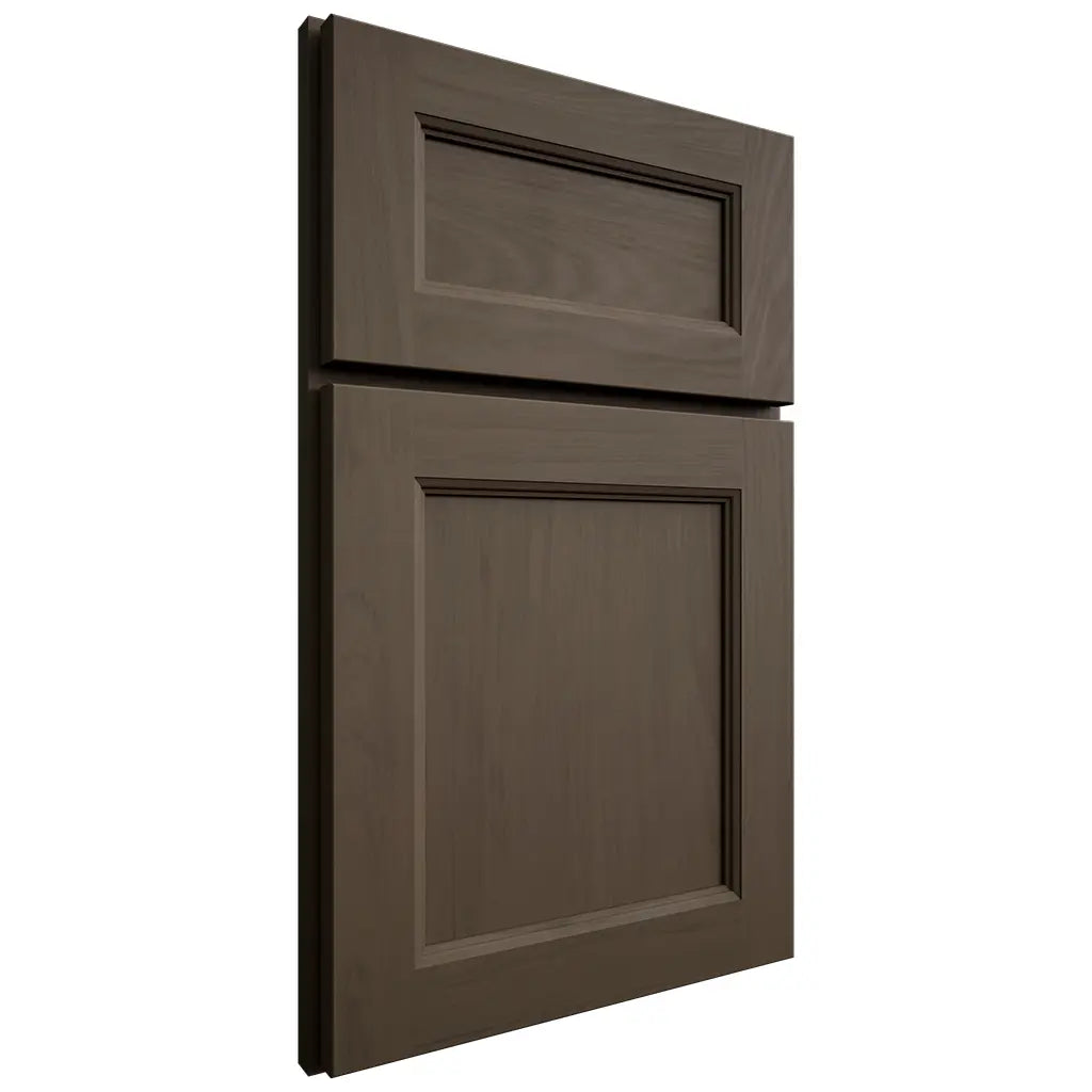 Shiloh Cabinetry Full Overlay Ward Maple Plain Cut Perfect Brown Door