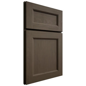 Shiloh Cabinetry Full Overlay Ward Maple Plain Cut Perfect Brown Door