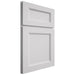 Shiloh Cabinetry Full Overlay Ward Paintable Arctic Door