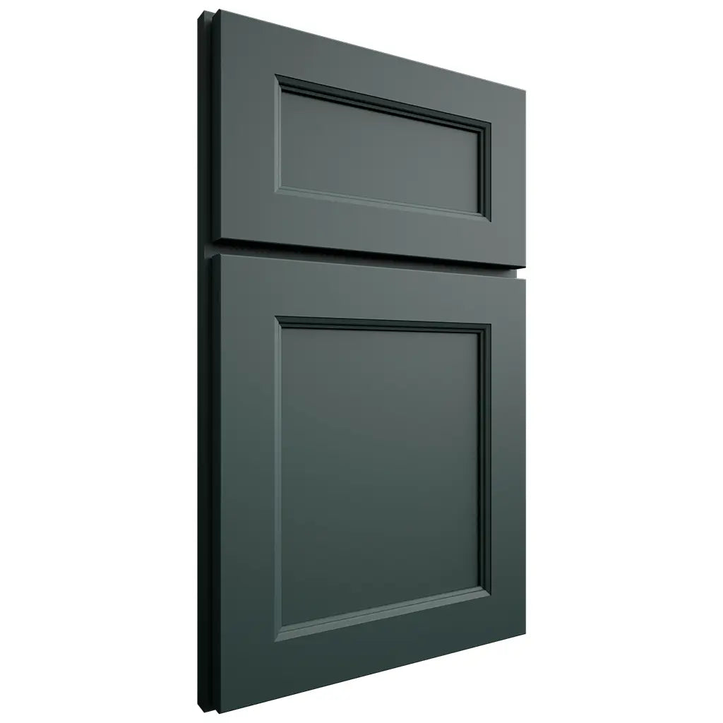 Shiloh Cabinetry Full Overlay Ward Paintable Billiard Green Door