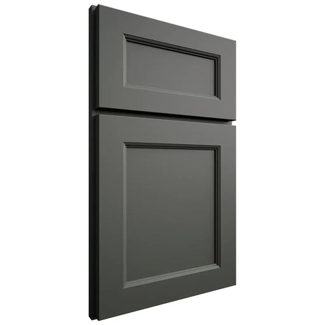 Shiloh Cabinetry Full Overlay Ward Paintable Pewter Green Door