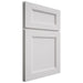 Shiloh Cabinetry Full Overlay Ward Paintable Pure White Door