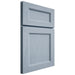 Shiloh Cabinetry Full Overlay Ward Poplar Plain Cut Sky Door