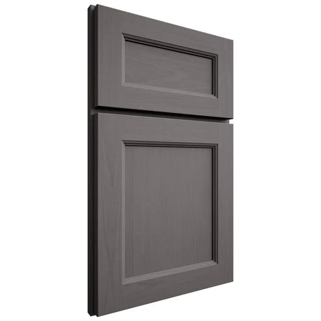 Shiloh Cabinetry Full Overlay Ward Walnut Plain Cut Cadet Door