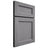Shiloh Cabinetry Full Overlay Ward White Oak Plain Cut Sterling Door
