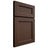Shiloh Cabinetry Full Overlay Ward White Oak Quarter Sawn Braun Door