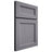Shiloh Cabinetry Full Overlay Ward White Oak Quarter Sawn Cadet Door