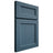 Shiloh Cabinetry Full Overlay Ward White Oak Quarter Sawn Hudson Door