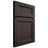 Shiloh Cabinetry Full Overlay Ward White Oak Quarter Sawn Morel Door