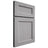 Shiloh Cabinetry Full Overlay Ward White Oak Quarter Sawn Stratus Door