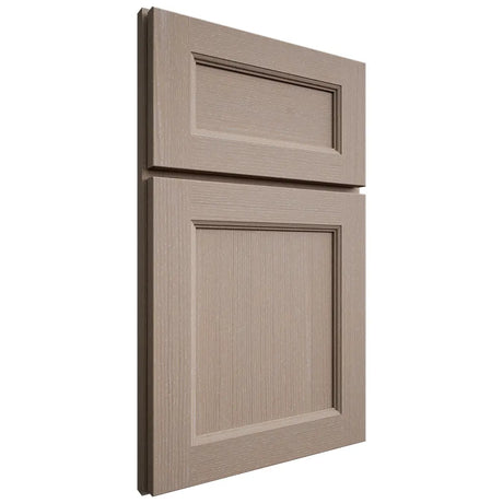 Shiloh Cabinetry Full Overlay Ward White Oak Quarter Sawn Whitewash Door