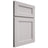 Shiloh Cabinetry Full Overlay Ward White Oak Rift Cut Cotton Door