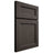 Shiloh Cabinetry Full Overlay Ward White Oak Rift Cut Creekside Door