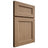 Shiloh Cabinetry Full Overlay Ward White Oak Rift Cut Natural Door
