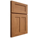 Shiloh Cabinetry Full Overlay Wilmington Alder Plain Cut Caramel Door