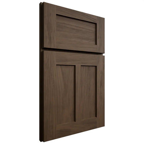 Shiloh Cabinetry Full Overlay Wilmington Alder Plain Cut Caviar Door