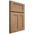 Shiloh Cabinetry Full Overlay Wilmington Alder Plain Cut Dusty Road Door