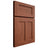 Shiloh Cabinetry Full Overlay Wilmington Alder Plain Cut Sierra Door