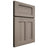 Shiloh Cabinetry Full Overlay Wilmington Hickory Plain Cut Sterling Door