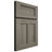 Shiloh Cabinetry Full Overlay Wilmington Hickory Plain Cut Thyme Door