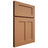 Shiloh Cabinetry Full Overlay Wilmington Maple Plain Cut Cashmere Door