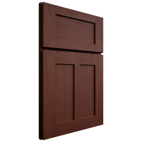 Shiloh Cabinetry Full Overlay Wilmington Maple Plain Cut Sable Door