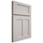 Shiloh Cabinetry Full Overlay Wilmington Paintable Amazing Gray Door