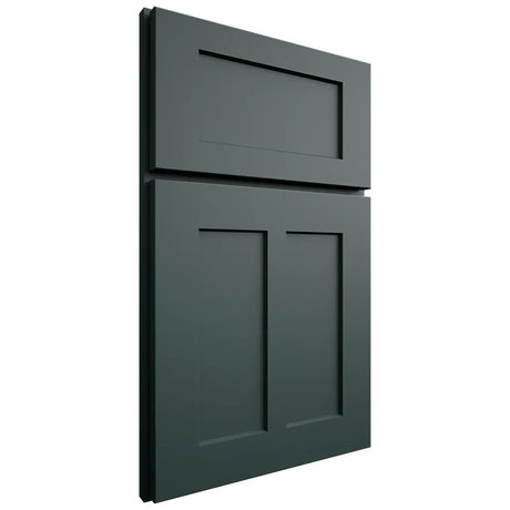 Shiloh Cabinetry Full Overlay Wilmington Paintable Billiard Green Door