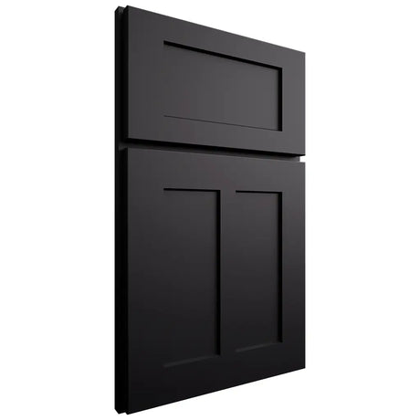 Shiloh Cabinetry Full Overlay Wilmington Paintable Black Door