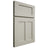 Shiloh Cabinetry Full Overlay Wilmington Paintable Clary Sage Door
