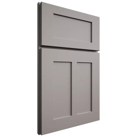 Shiloh Cabinetry Full Overlay Wilmington Paintable Dovetail Gray Door