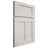 Shiloh Cabinetry Full Overlay Wilmington Paintable Eggshell Door