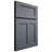 Shiloh Cabinetry Full Overlay Wilmington Paintable Slate Tile Door