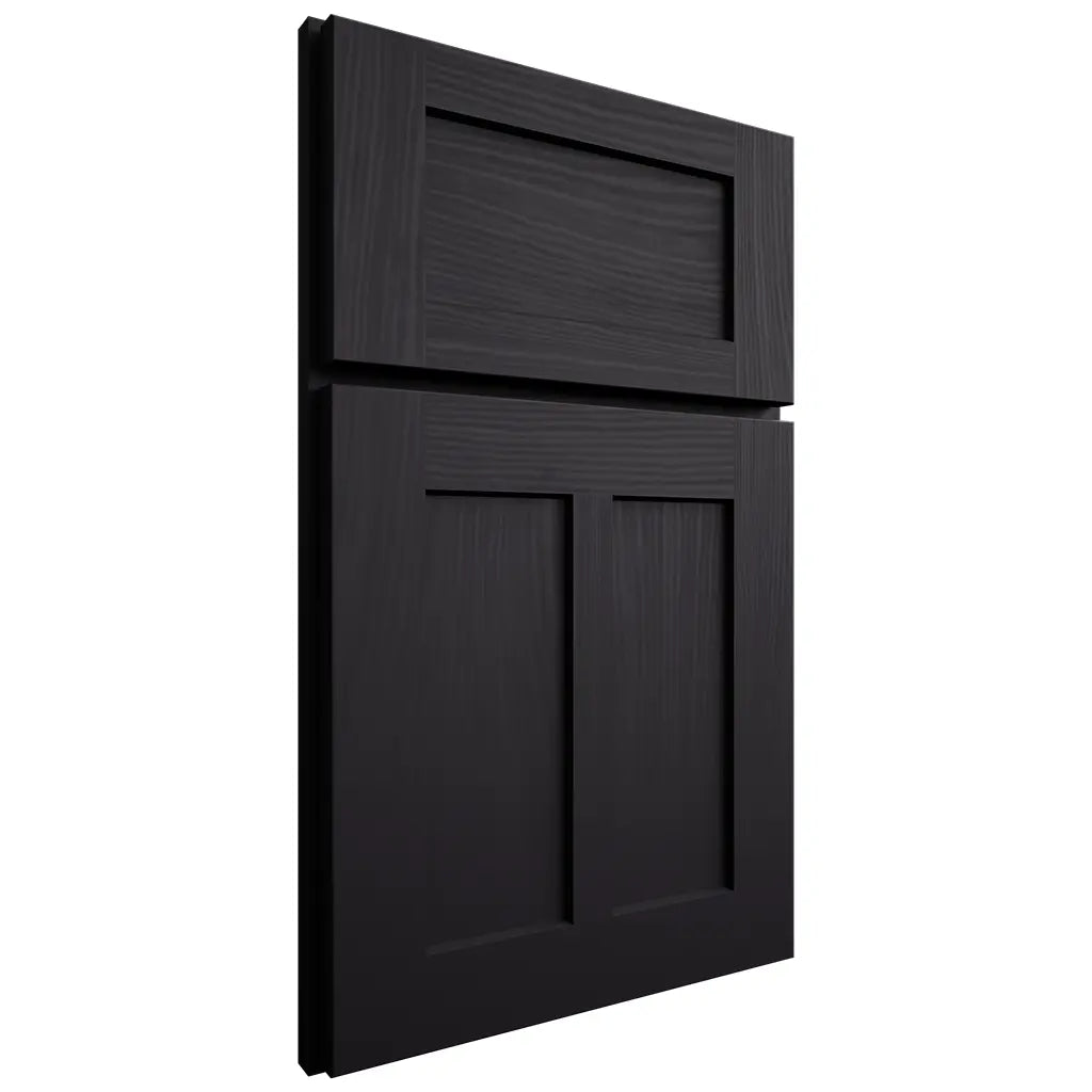 Shiloh Cabinetry Full Overlay Wilmington Poplar Plain Cut Harbor Door