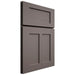 Shiloh Cabinetry Full Overlay Wilmington Poplar Plain Cut Heatherstone Door