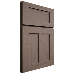 Shiloh Cabinetry Full Overlay Wilmington Poplar Plain Cut River Rock Door