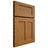 Shiloh Cabinetry Full Overlay Wilmington Red Oak Plain Cut Autumn Door