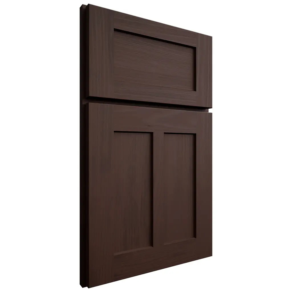 Shiloh Walnut Rye Shiloh Cabinetry Wilmington Walnut Cabinets: Full Overlay Transitional ...