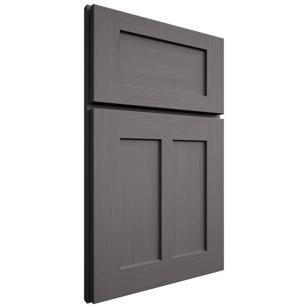 Shiloh Cabinetry Full Overlay Wilmington Walnut Plain Cut Cadet Door